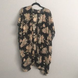 Brandy Melville Floral Kimono